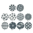 thumbnail image 5 of Natural Diatom Mud Absorbent Quick-Drying Coaster Dinner Plate Soup Bowl Anti-Scalding Pad Tooth Cup Soap Anti-Skid Pad, 5 of 5