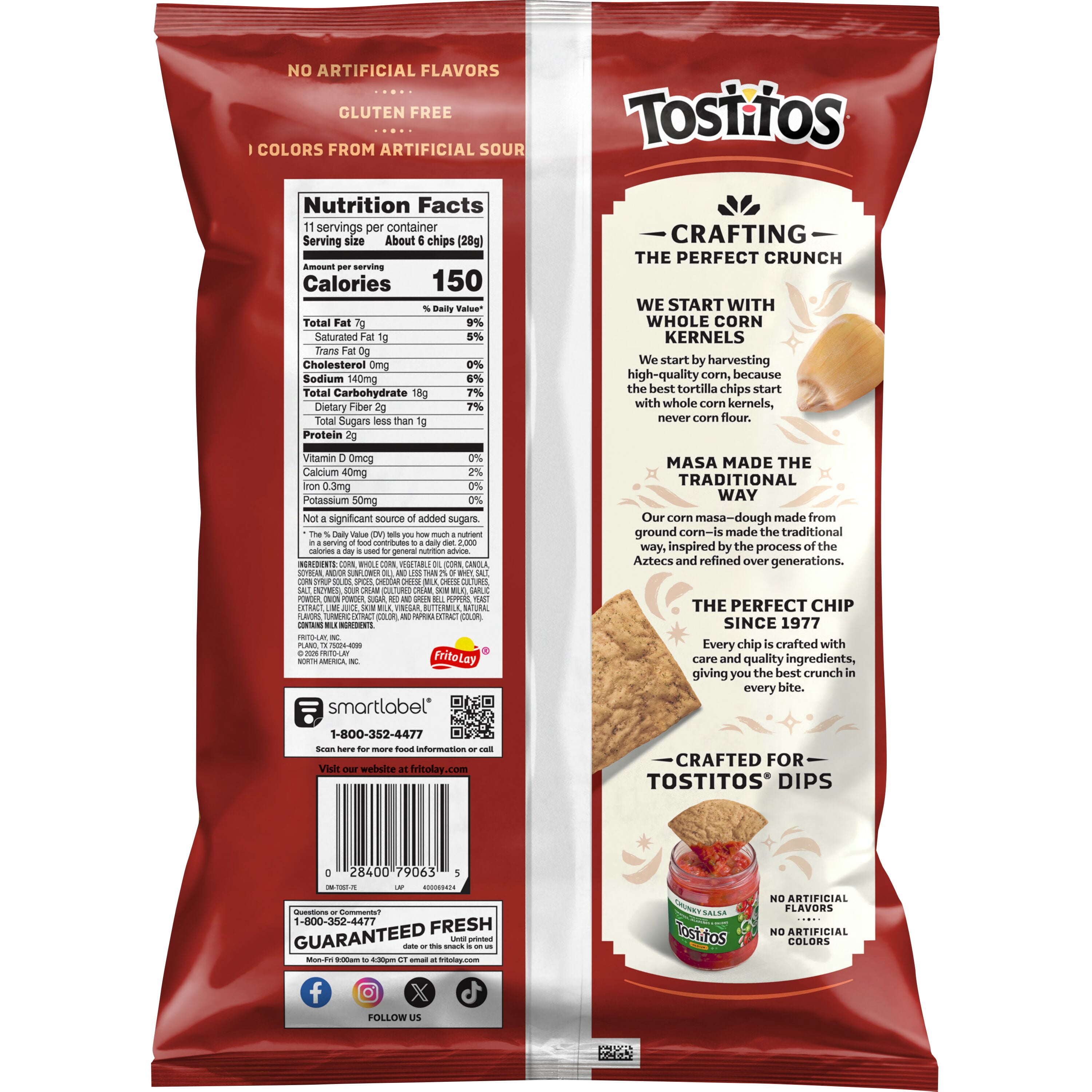 Tostitos Mexican Style Street Corn Flavored Tortilla Chips, 11 oz