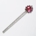 thumbnail image 5 of Peony Vintage Silver Lace-Edged Bookmark: a Gift for Readers and Book Lovers, 5 of 5