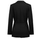 thumbnail image 5 of Puntoco, ropa de negocios para mujer, cárdigan de manga larga de Color sólido, chaqueta superior, abrigo con bolsillo y cinturón, liquidación Puntoco Puntoco-4025, 5 of 6
