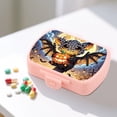 thumbnail image 2 of FLOPESN Storage Box DIY Diamond Art Painting Kits,Creative Design Pink 6-grid Packing Multi-grid Accessory box,3.54*2.44 inch Portable for Travel-Bat, 2 of 8