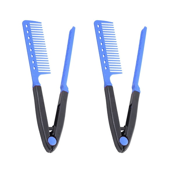 Peine de hierro lat Peine alisador Cepillo de pelo de salón Peines Peluquería Estilismo Cabello