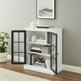 thumbnail image 4 of Cecily Stackable Storage Pantry White/Matte Black, 4 of 14