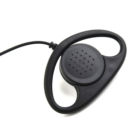 Hayafir Earphone Earpiece Headset Mic for Motorola Radio Security 2-Pin Walkie Talkie