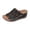 Black, variant on XEGLSBU Orthopedic Sandals for Women, Women's Wide Width Flat Sandals with Arch Support, Wedge & Flip Flops, Casual Gladiator Sandals in Faux Leather & Leather, Open Toe, Spring, Summer & Fall