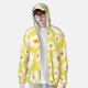 thumbnail image 2 of Fotbe Daisies Flowers Chaqueta con Protección Solar UPF 50+ para Hombre y Mujer, Camisa con Capucha y Bolsillos-Small, 2 of 7