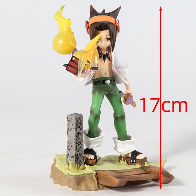 Figura de PVC a escala 1/8 de Shaman King Hao/Yoh Asakura, modelo de colección de anime, juguete de regalo