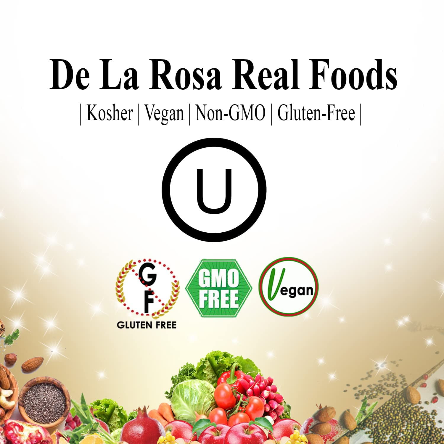 De La Rosa 613 Dark & White Balsamic Glaze, Vegan, Kosher, and Gluten-Free liquid 8.45oz(Combo)
