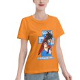 thumbnail image 2 of T-Shirt Basique à Manches Courtes pour Femmes Super Saiyan 04, 2 of 6