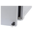 thumbnail image 6 of Plastic File Cabinet 2 Drawer - Locking Document Storage with Casters, Gray - Home Office Organizer, 6 of 9