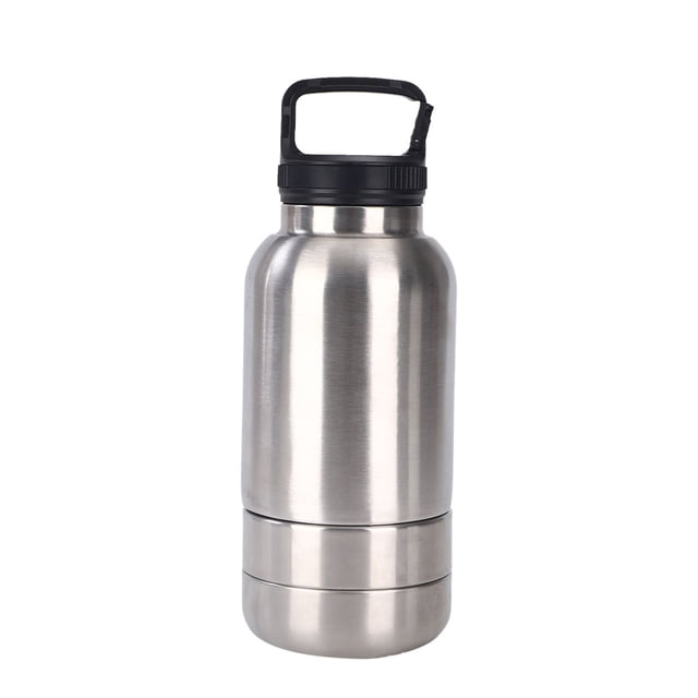 Bouteille d'Eau Durable pour Animaux de Compagnie pour Chiens et Chats - Conception Étanche avec Composants en Acier Inoxydable - pour Usage Intérieur et Extérieur