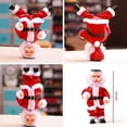 thumbnail image 3 of PENGXAING Christmas Santa Claus Dancing Inverted Electronic Toy Doll  Decor Ornament, 3 of 8