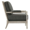 thumbnail image 3 of Modway Revel Upholstered Fabric Armchair in Natual Gray, 3 of 9