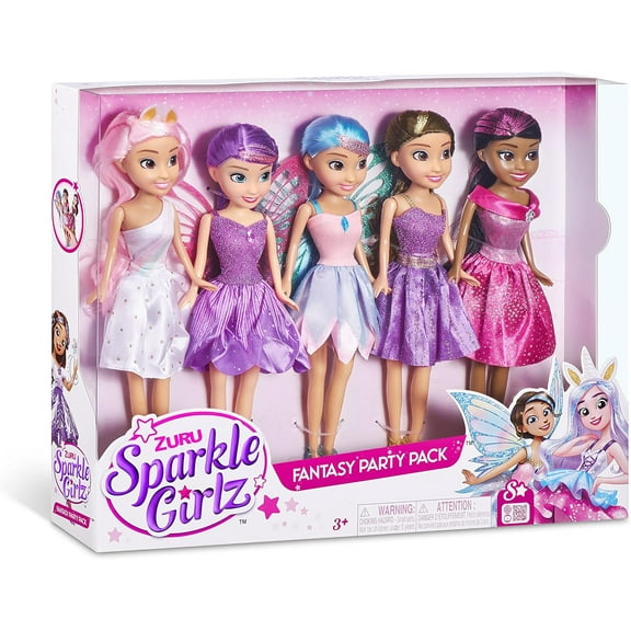 ZURU SPARKLE GIRLZ - FANTASY PARTY PACK - 5 DOLLS