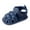 Dark Blue, variant on NOLDARES Baby Boys Girls Squeaky Sandals Summer Closed-Toe Anti-Slip Rubber Sole Toddler First Walkers Shoes(Dark Blue,6)