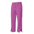 thumbnail image 5 of Gubotare Sweatpants for Women Womens Wide Leg Fleece Lined Sweatpants Winter Lounge Travel Pants Fall Clothes With Pockets (Hot Pink,XL), 5 of 5