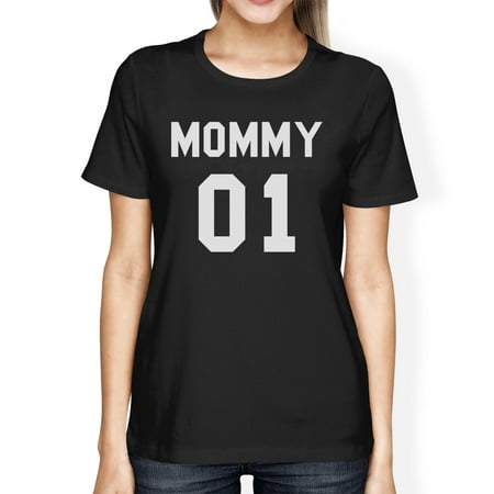 365 Printing Family Black Matching Shirts Dad Mom Son Daughter