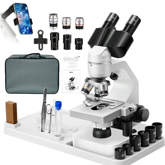 Professional binocular optical microscope and biological microscope for observing bacteria and mites in scientific laboratories, designed specifically for the college entrance examination