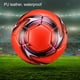 thumbnail image 4 of Balón de fútbol oficial de tamaño 4/5, de primera calidad, sin costuras, para partidos de fútbol, ligas de entrenamiento, deportes al aire libre, 4 of 5