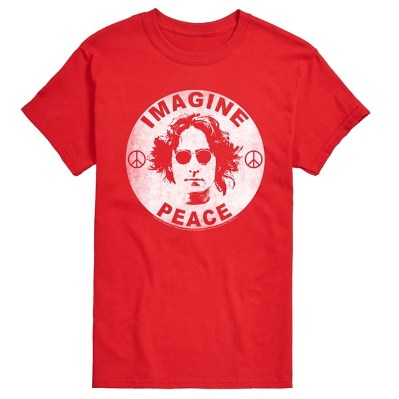 John Lennon - Lennon Imagine Peace - Men's Short Sleeve Graphic T-Shirt
