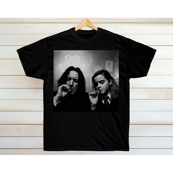 Harry Potter Meme T-shirt, Funny Harry And Snape Smoking