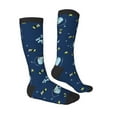 thumbnail image 3 of Bingfone Compression Socks For Women And Men Long Socks For Running Athletic Cycling Nurse-Space Dinosaur, 3 of 9