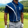 thumbnail image 5 of Zysthvn Athletic Shirts for Men Tall and Big Summer Polo Golf T Shirts for Men Short Sleeve Printed Turn Down Collar Shirts, 5 of 5