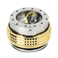 thumbnail image 1 of NRG Innovations NRG-SRK-210GM-CG NRG Innovations SRK-210GM-CG Steering Wheel Quick Release Adapter Gen 2.1 Gun Metal Body/Gold Pyramid Ring, 1 of 6