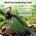 thumbnail image 2 of NAISHIER Weed Puller Tool, Time-Saving Garden Tools, Upgraded Hadfield Steel Weeding Tool Multifunctional Weeder, Dandelion Weed Puller Tool Gardening Tools for Yard, 6 Teeth, 2 of 6