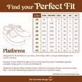thumbnail image 3 of Hot Chocolate Design Women's Platform Shoes – Love on the Road Mary Jane, Buckle Closure, Road Trip Design, 2.2" Platform Heel, Rubber Sole, Cushioned Insole, Size 9, 3 of 7
