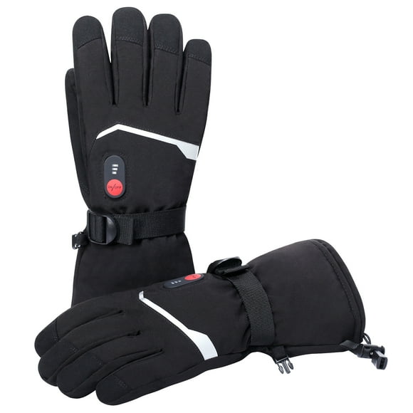 SAVIOR HEAT Heated Gloves Electric Rechargeable Battery Men Women 7.4V Heating Gloves Winter Ski Motorcycle Work Snowboarding Hunting Hiking Camping Walking