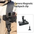 thumbnail image 2 of Universal Magnetic Backpack Clip For Action Cameras Quick Best Release, 2 of 7