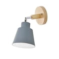 thumbnail image 3 of Bedside Wall Lamp Fixture Sconce E27 Light into outlet Loft Study Corridor Gray, 3 of 4