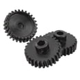 thumbnail image 2 of M1.5 8mm Black Steel Pinion Gear Noise Reducer for 27T Proportional RC Car 1/5 1/8 1/10, 2 of 4