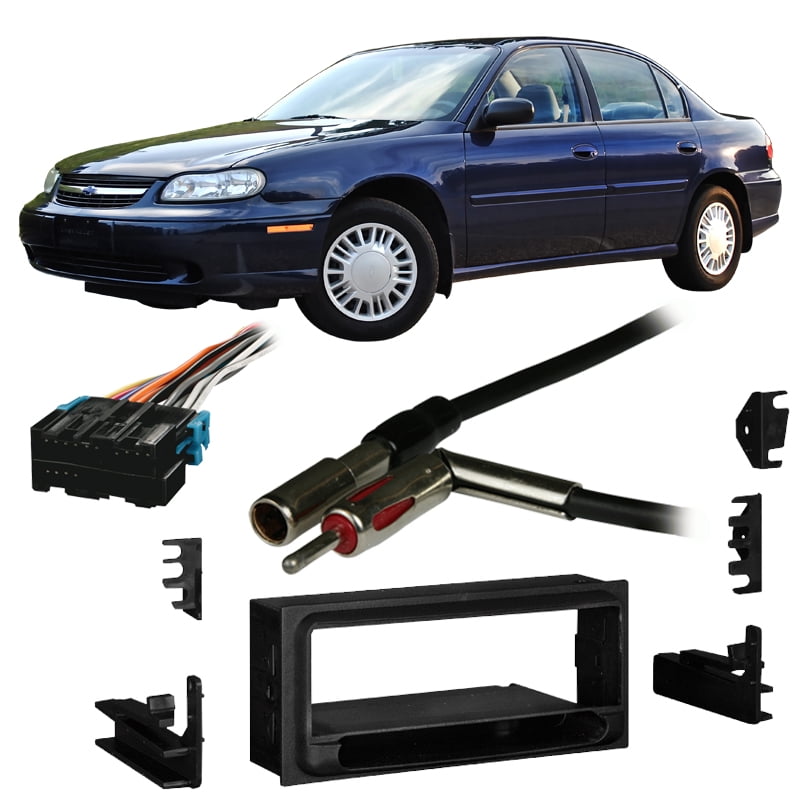 Fits Chevy Malibu 1997-2000 Single DIN Stereo Harness Radio Install