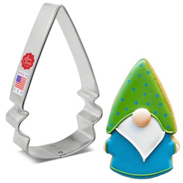 Ann Clark Cow Face Cookie Cutter - Made In USA, Food Safe Steel, For Cookies, Fondant, Crafts