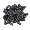 thumbnail image 4 of 50x Botella de pegamento resistente Agujas de desbloqueo Botella de injerto de pestañas postizas Puntas de tapón Accesorio Tapas de boca de repuesto Negro Salvador agujas para desatascar biberones, 4 of 8