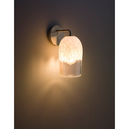 

Wall Sconces 1 Light Fixtures With Stainless Steel Finish Medium Bulb 6 60 Watts