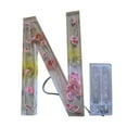 thumbnail image 2 of Infidev Resin Letter Tale Lamp with High Facial Valueand Floral Decoration Night Light Easter Deals, 2 of 3