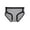Gray, variant on fatyb Women's Underwear Cotton Full Coverage Soft Panties Breathable Ladies Low Rise Briefs with Lace