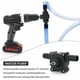 thumbnail image 4 of Bomba de taladro eléctrica autocebante para transferencia de líquidos, amplia aplicación en acuarios, jardinería y barriles de lluvia, herramienta liviana para operación con manos libres (plásticos, 4 of 5