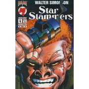 Star Slammers Malibu #4 VF ; Malibu Comic Book