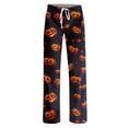 thumbnail image 4 of Women's Halloween Pjs Pants - Halloween Pajama Pants, Cute Wide Leg Pants for Women, Halloween Pajama Sets, Cozy Cotton Pants for Women, Relaxed Fit Pj Pants Light, 4 of 5