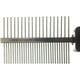 thumbnail image 4 of Double-sided stainless steel pet comb, 19.5 x 5 cm, professional metal grooming and shedding brush, cat and dog grooming comb cutting tool, double-sided fur rake tool, 4 of 5