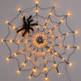 thumbnail image 2 of Famyfamy Orange Net Lights Spider Black Lamp With 70 LED Halloween Decoration Indoor And Outdoor For House Yard Garden Waterproof, 2 of 14