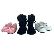 MBD 18 Inch Doll Shoes- Stylish Boots and Shoes for Your 18 Inch Doll- Fits 18 Inch Kennedy and Friends Dolls