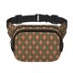thumbnail image 1 of Balery Green and Squares Mochila Cinturón para Mujeres y Hombres, Bolsa de Cintura Impermeable de Doble Capa con Correa, 1 of 9