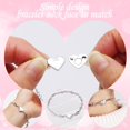 thumbnail image 4 of Magnetic Clasp Converter, Heart Design Lobster Clasps for Necklaces and Bracelets, Gold and Silver, 4 of 6
