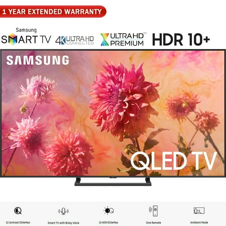 Samsung QN75Q9FNA 75" Q9FN QLED Smart 4K UHD TV (2018 Model) - (Certified Refurbished) with 1 Year Extended Warranty