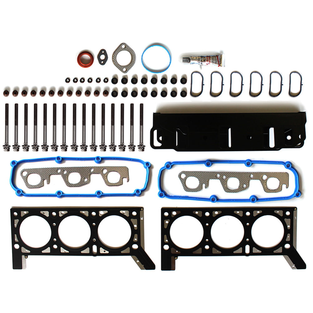 SCITOO Replacement for Head Gasket Set with Bolts for Jeep Wrangler  V6  VIN 1 2007-2011 Engine Head Gaskets Sets Kit 